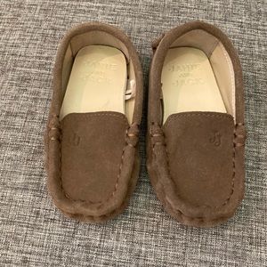 Janie & jack toddler/baby suede driving shoe size4